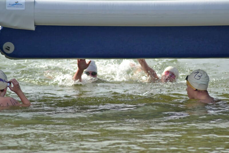 Arche d’arrivée « Eau libre » gonflable