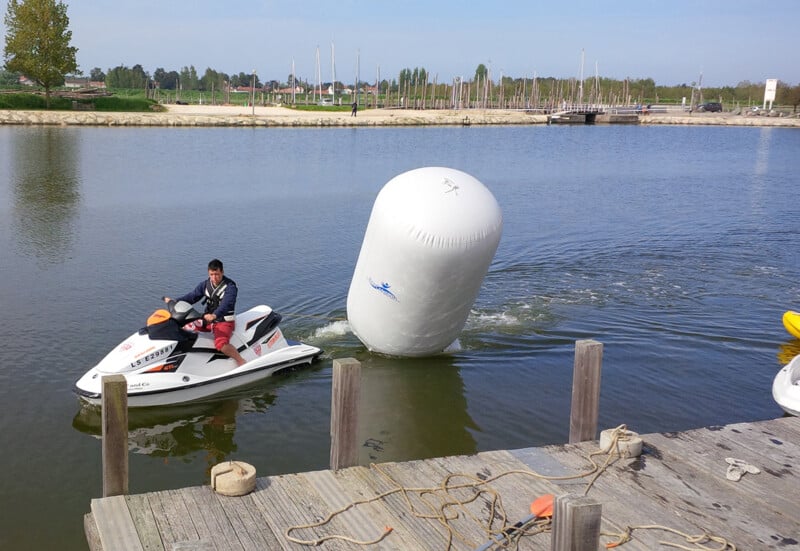 Bouées nautiques gonflables