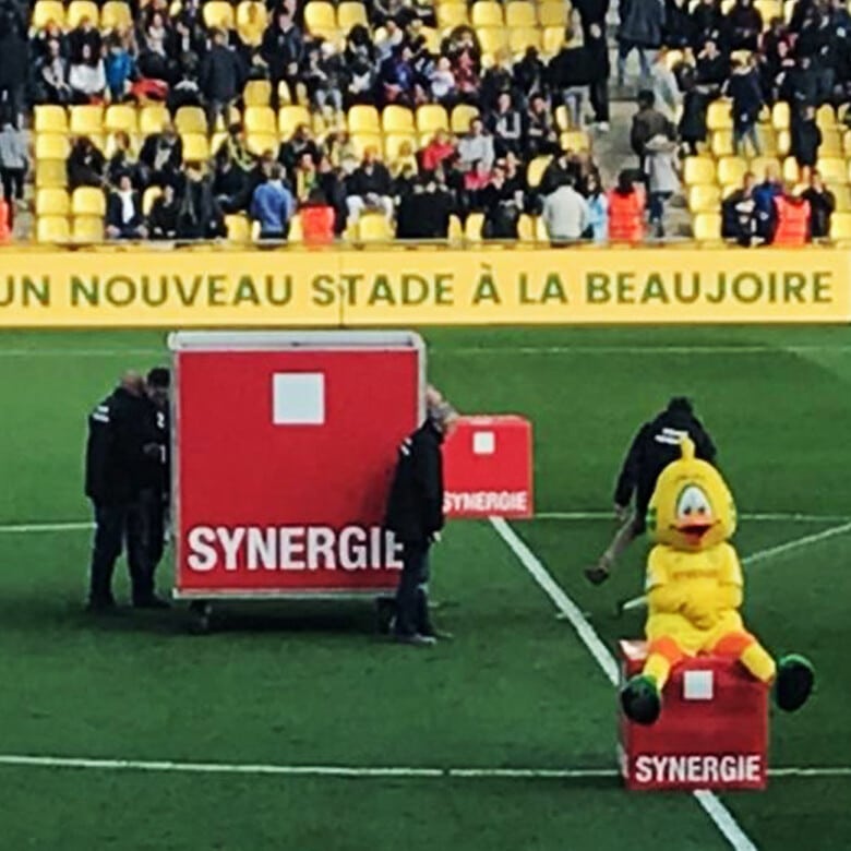 Cube promotionnel gonflable