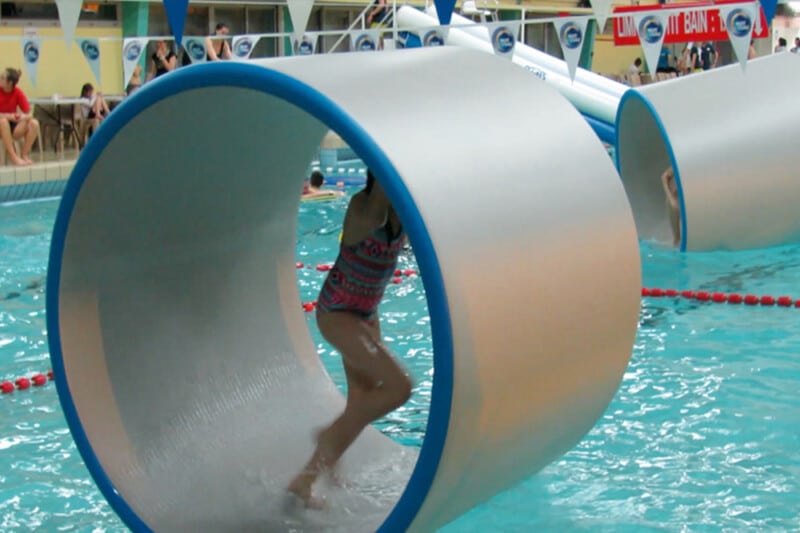 BimbRoll - Piscine Jeu gonflable et etanche