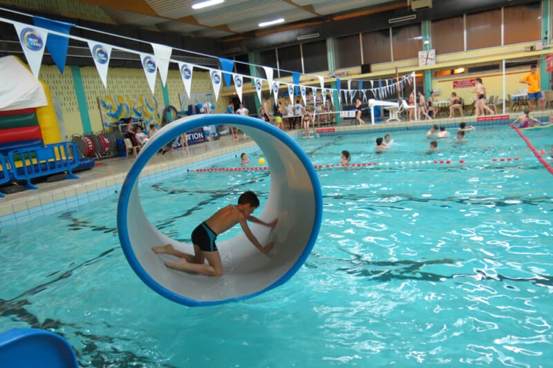BimbRoll - Piscine Jeu gonflable et etanche