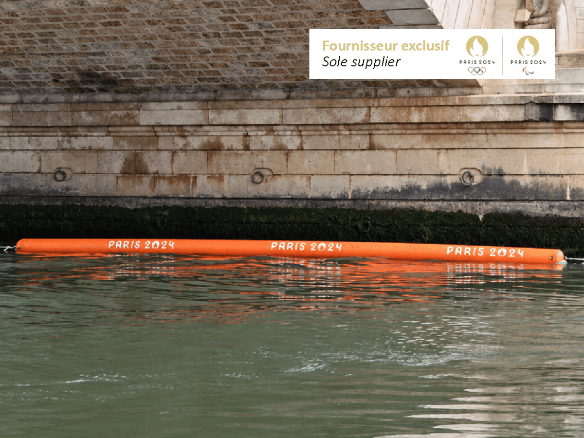 Flotteur de delimitation gonflable