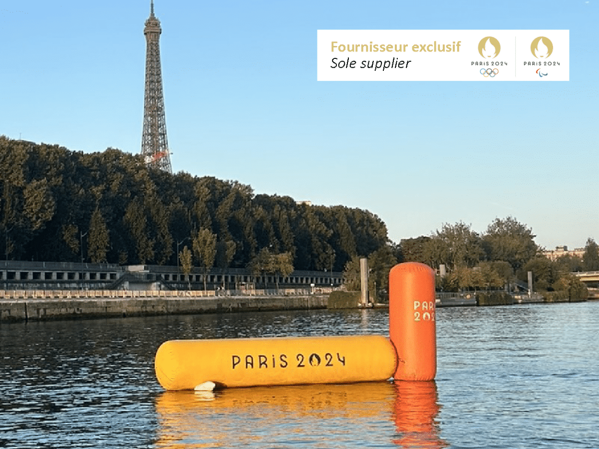 Sole supplier of Paris 2024 inflatable buoy