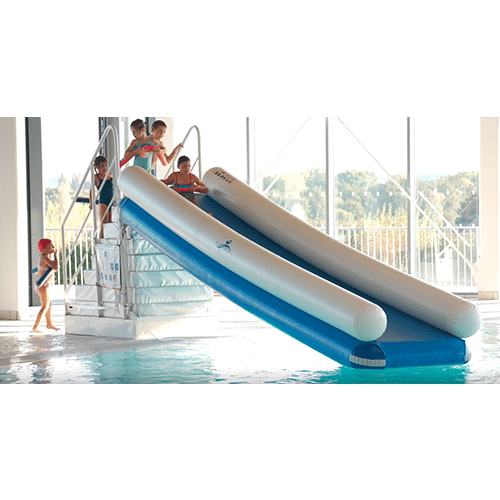 Toboggan gonflable