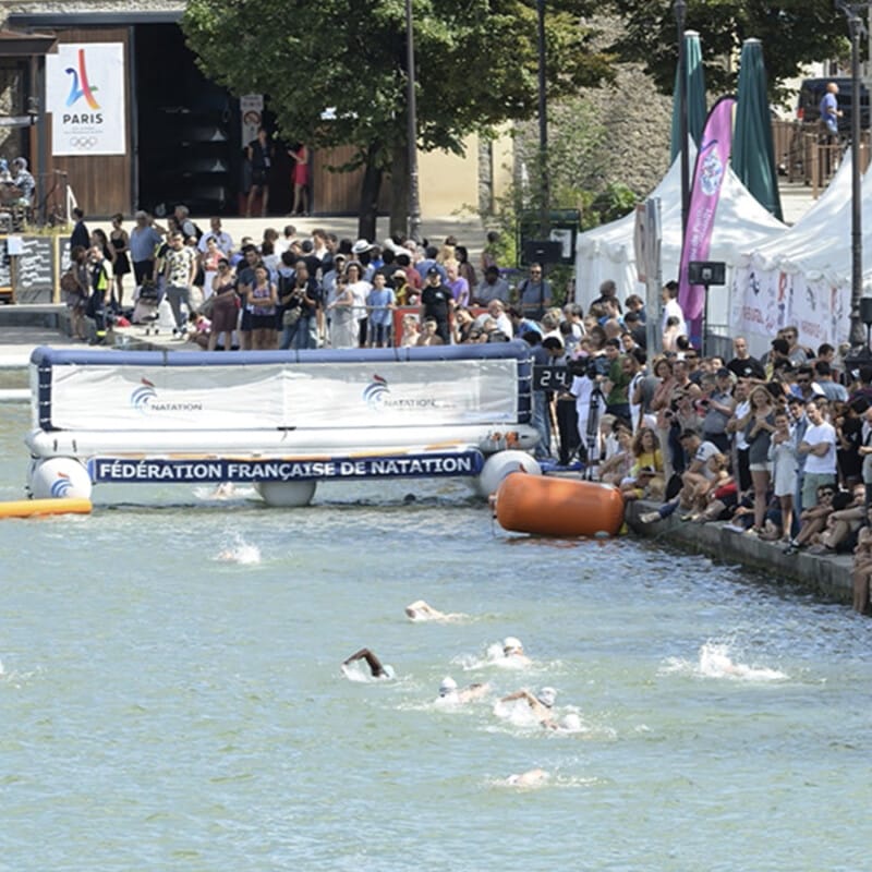 Arche d’arrivée Eau libre gonflable