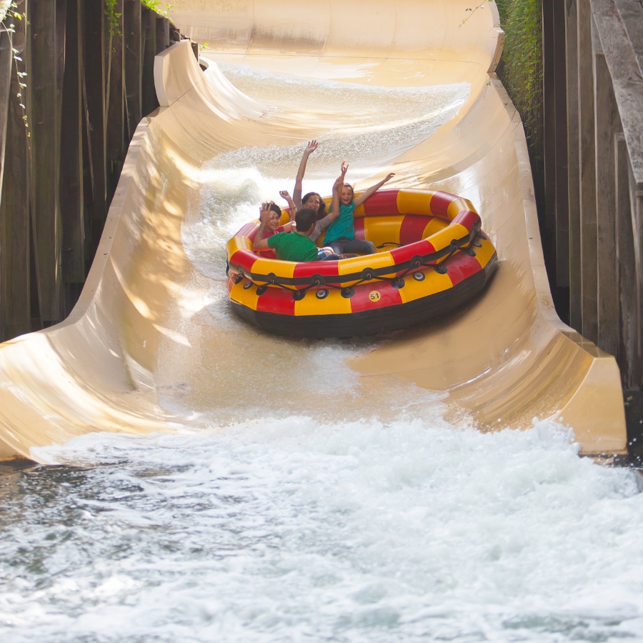 Bouées rivière parc d’attraction