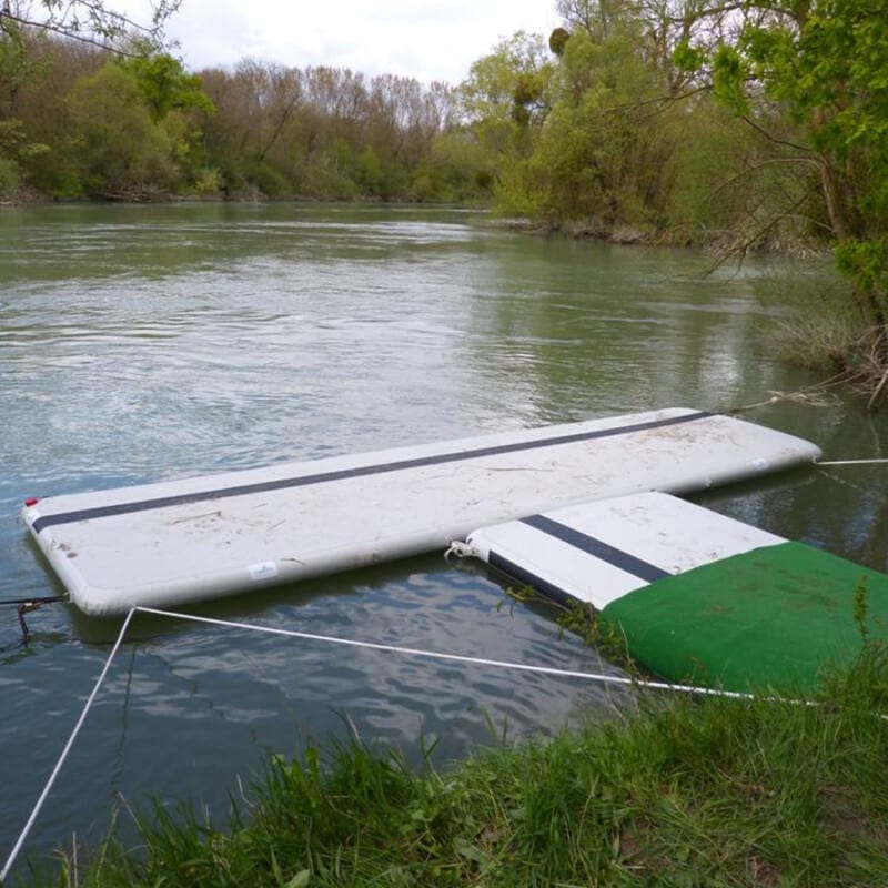 Ponton gonflable spécifique – Aviron