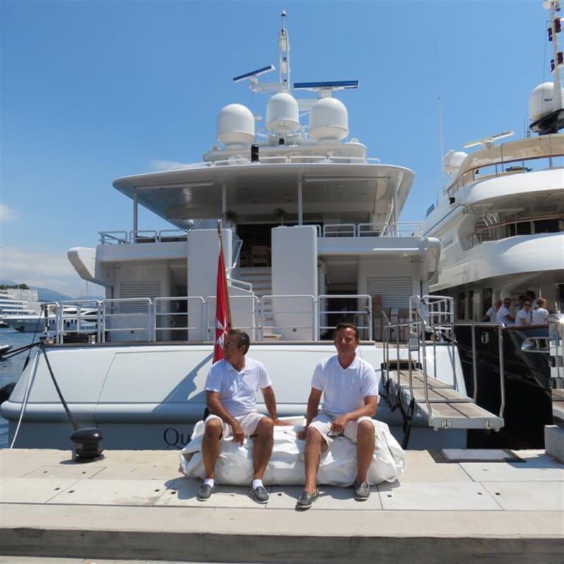 Station d’accueil pour Yacht