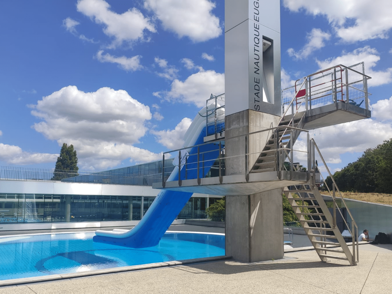 Toboggan gonflable BimB’Gliss XL Toboggan aquatique gonflable BimB'Gliss par Eco création