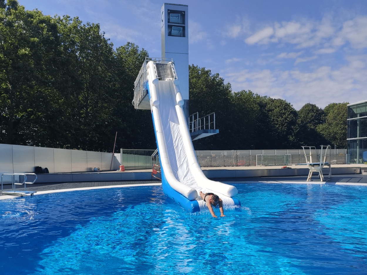 Toboggan gonflable BimB’Gliss XL Toboggan aquatique gonflable BimB'Gliss par Eco création