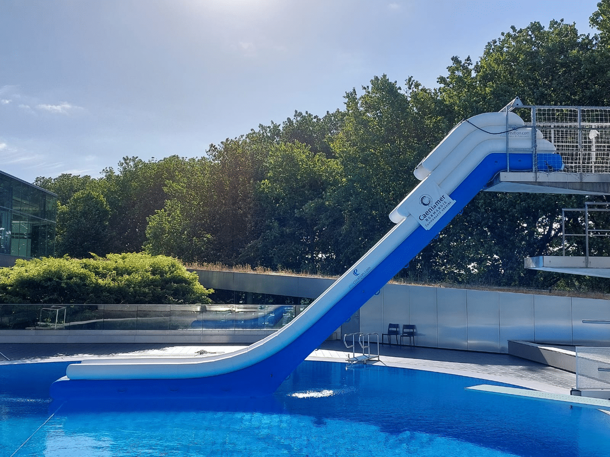 Toboggan gonflable BimB’Gliss XL Toboggan aquatique gonflable BimB'Gliss par Eco création