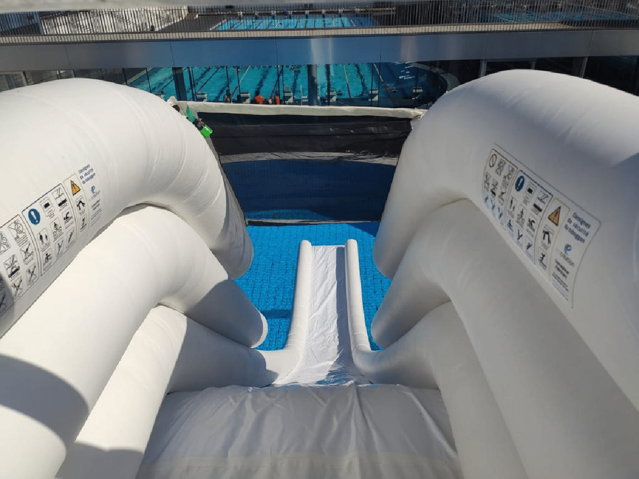 Toboggan gonflable BimB’Gliss XL Toboggan aquatique gonflable BimB'Gliss par Eco création