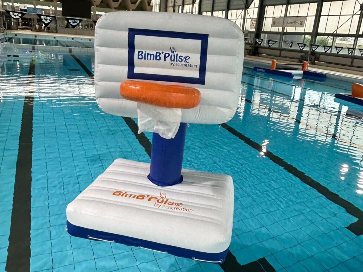 Panier de basket gonflable jeux aquatique pour piscine