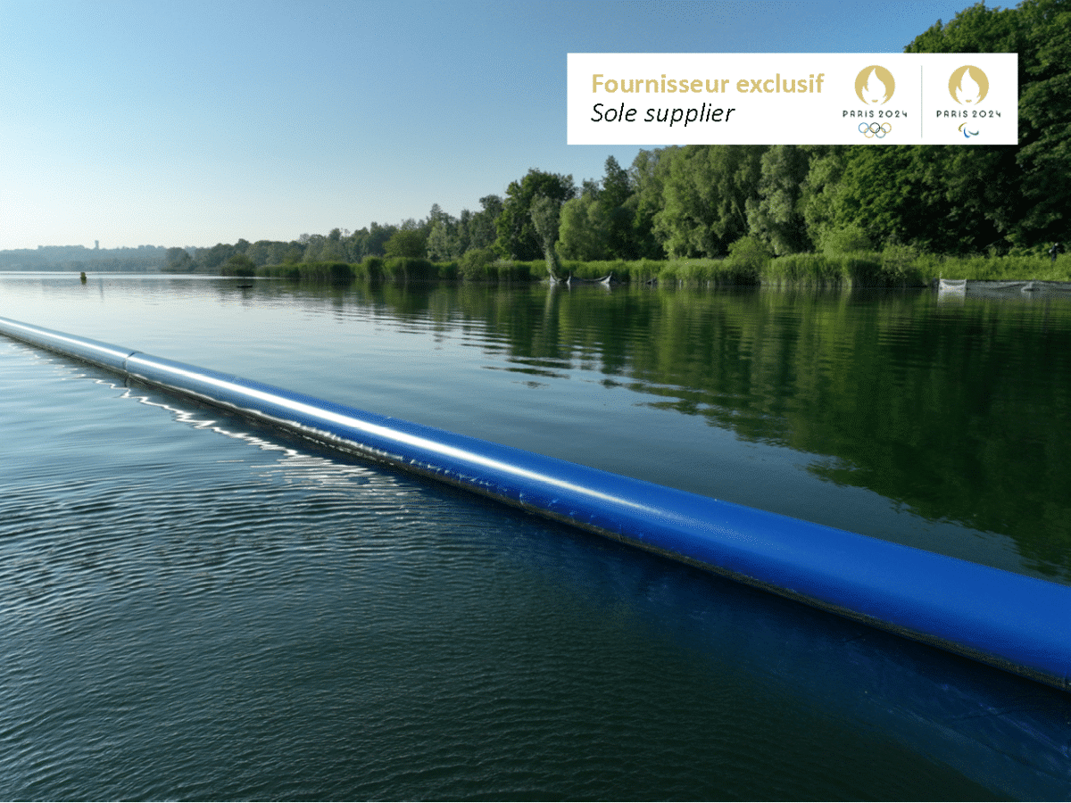 barrage anti-vagues pour événements et courses sportives