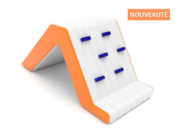 toboggan aquatique gonflable BimB'Pulse Eco creation pour piscine, bassins, plans d'eau parcs aquatiques