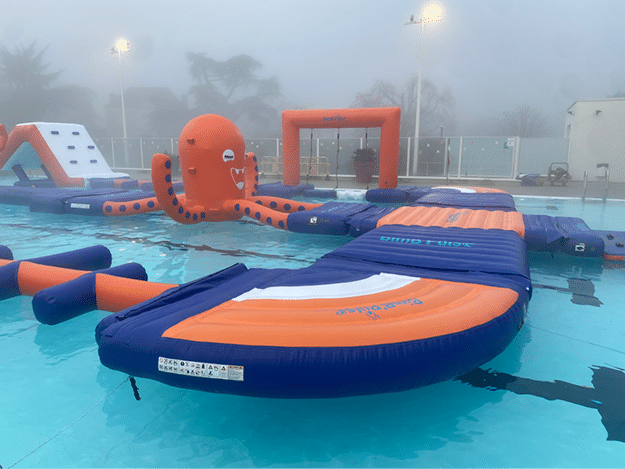 Module 71 <br/> Octopus Pieuvre gonflable pour jeux aquatiques pour piscines et parcs de loisirs par Eco Création