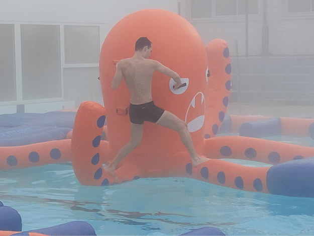 Module 71 <br/> Octopus Pieuvre gonflable pour jeux aquatiques pour piscines et parcs de loisirs par Eco Création