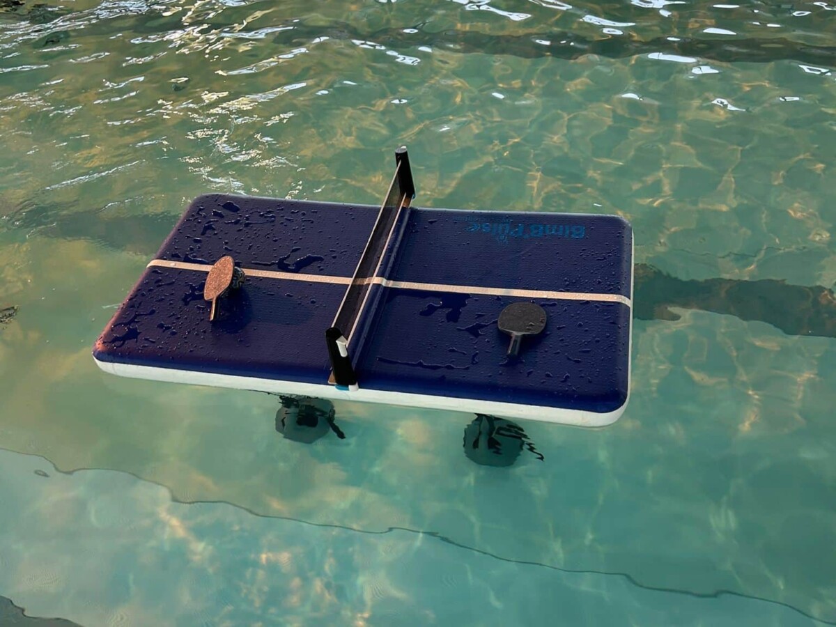 Table de ping-pong gonflable