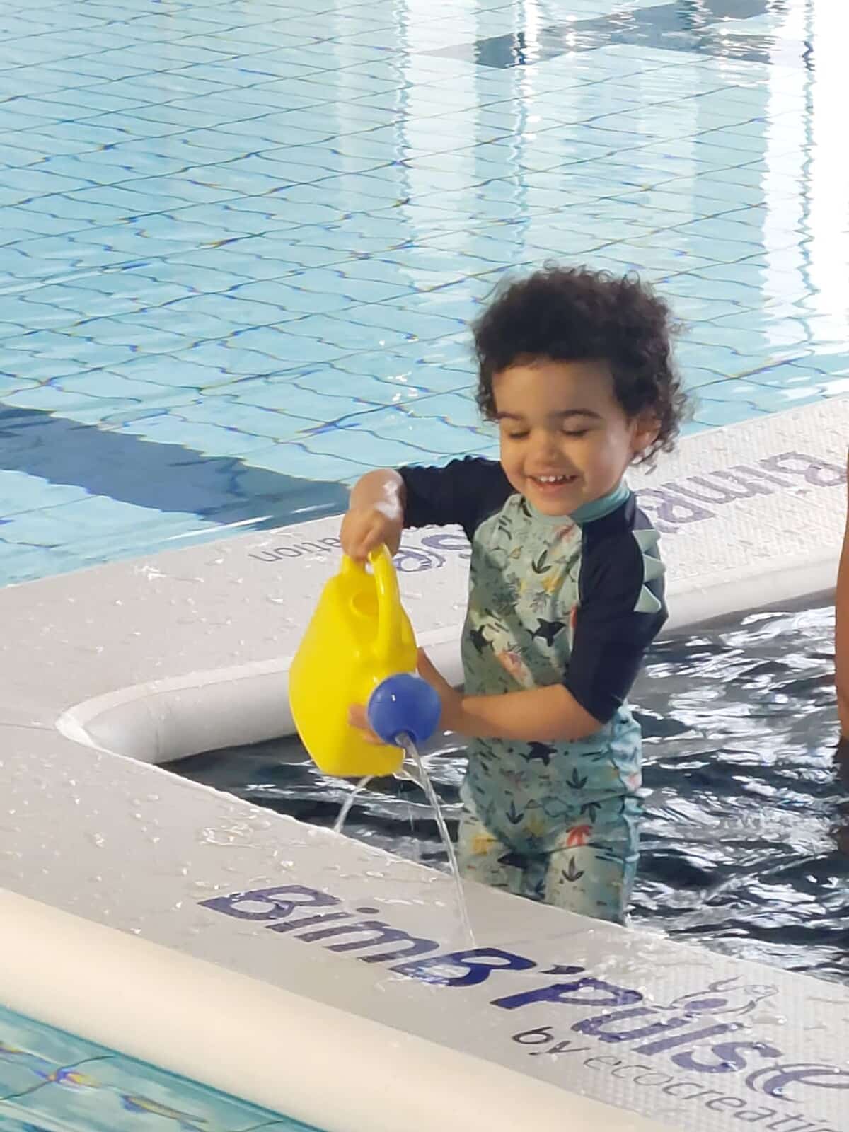 Equipement gonflable pour bébé nageur