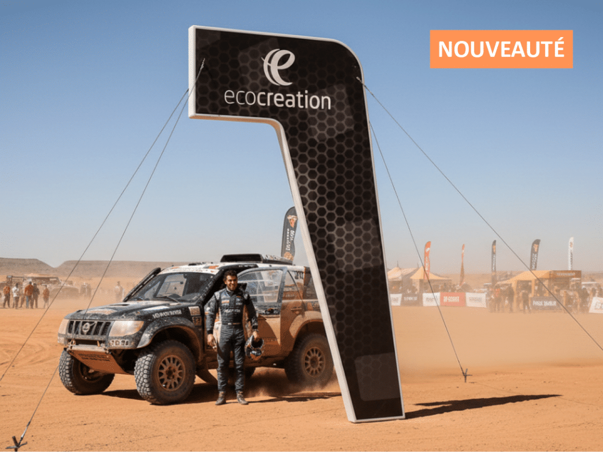 totem gonflable/ demi arche de départ ou d'arrivée gonflable