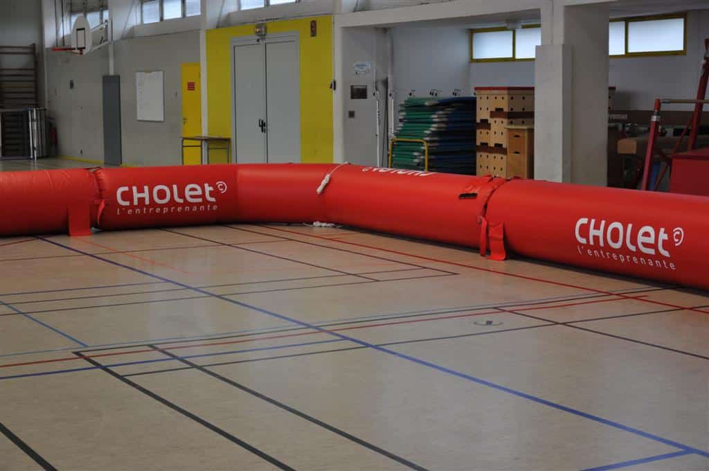 Inflatable totem Potence gonflable transformable en arche et delimitation de terrain 3 en 1