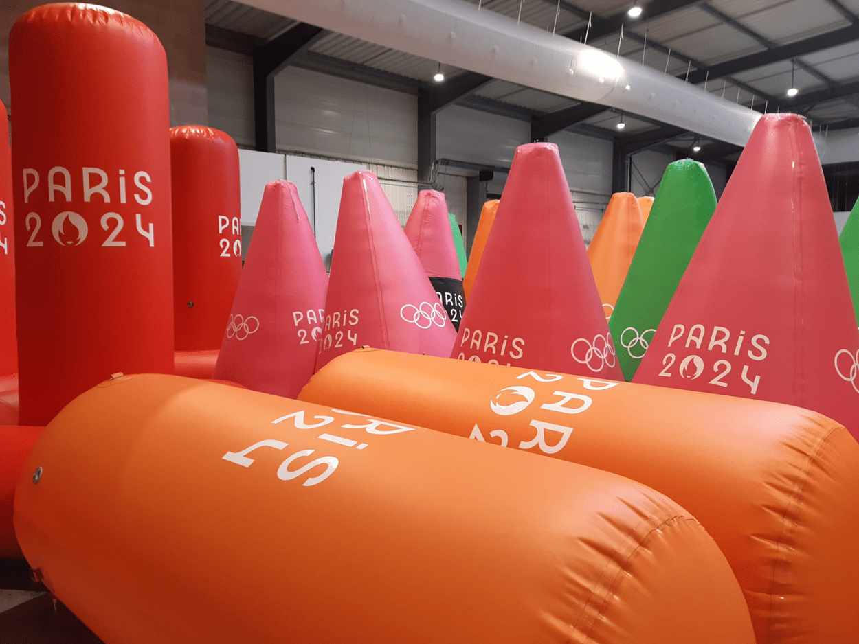 Cylindrical Buoy for Courses & Regattas bouées gonflables nautiques