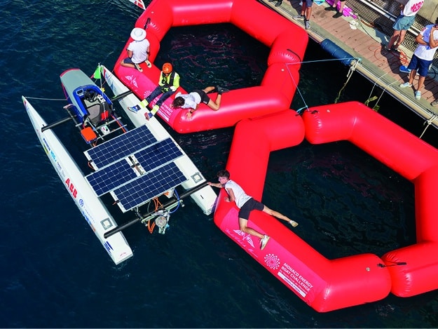 Bouée nautique de protection – design sur mesure Bouée nautique de protection et de virage pour courses nautiques