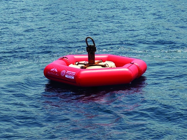 Bouée nautique de protection – design sur mesure Bouée nautique de protection et de virage pour courses nautiques